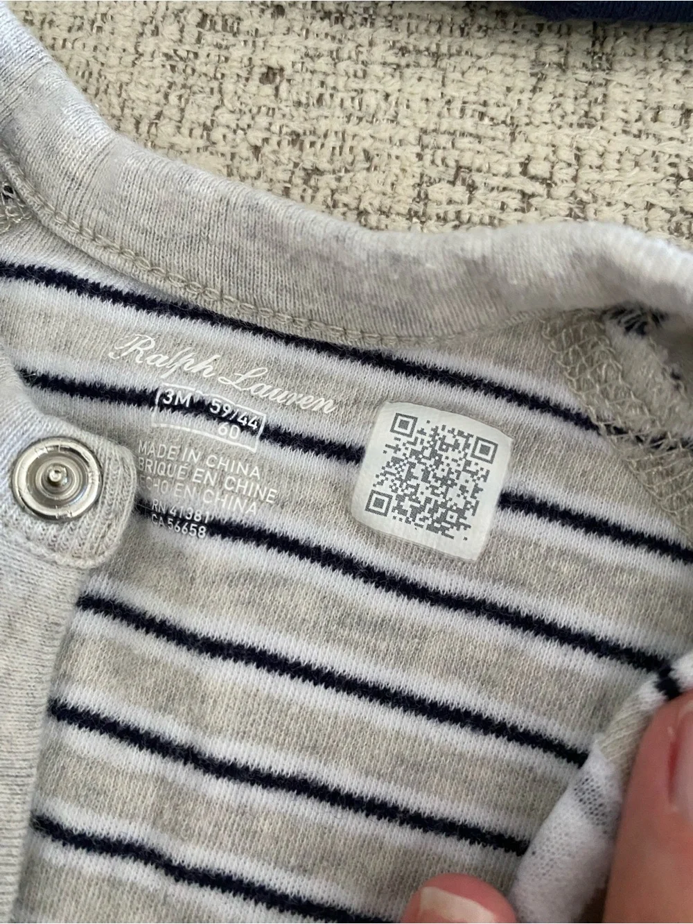 Ralph Lauren & Baby Gap Footed One-Piece and Hats BUNDLE